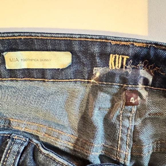 Kut from the Kloth MIA Toothpick Skinny Jeans – Size 4 - Picture 6 of 6